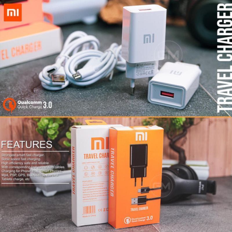 Tc Travel Charger XIAOMI Q17 Qualcom 3.0A Micro Usb &amp; Type C