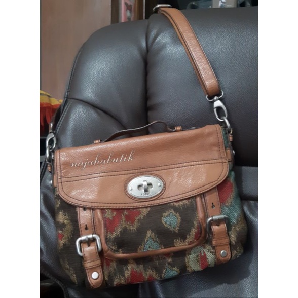 tas fossil maddox top handle original preloved rare cantik murah