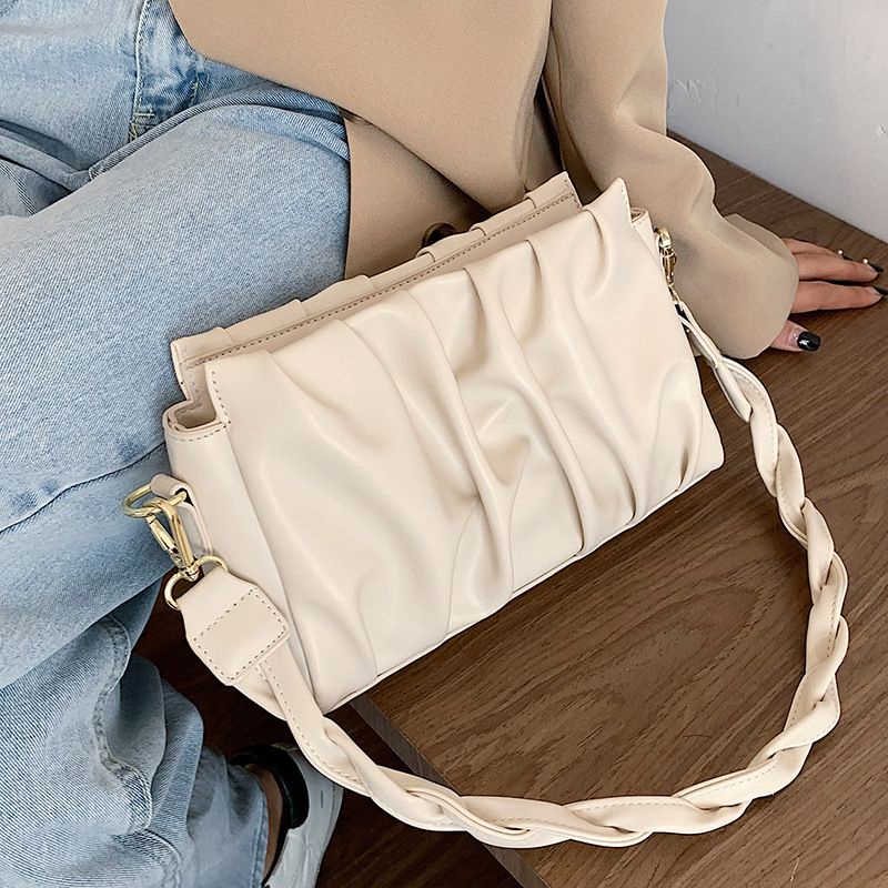 HEYKASTORE - Tas kerut selempang fashion wanita kekinian gaya korean bag kode A02