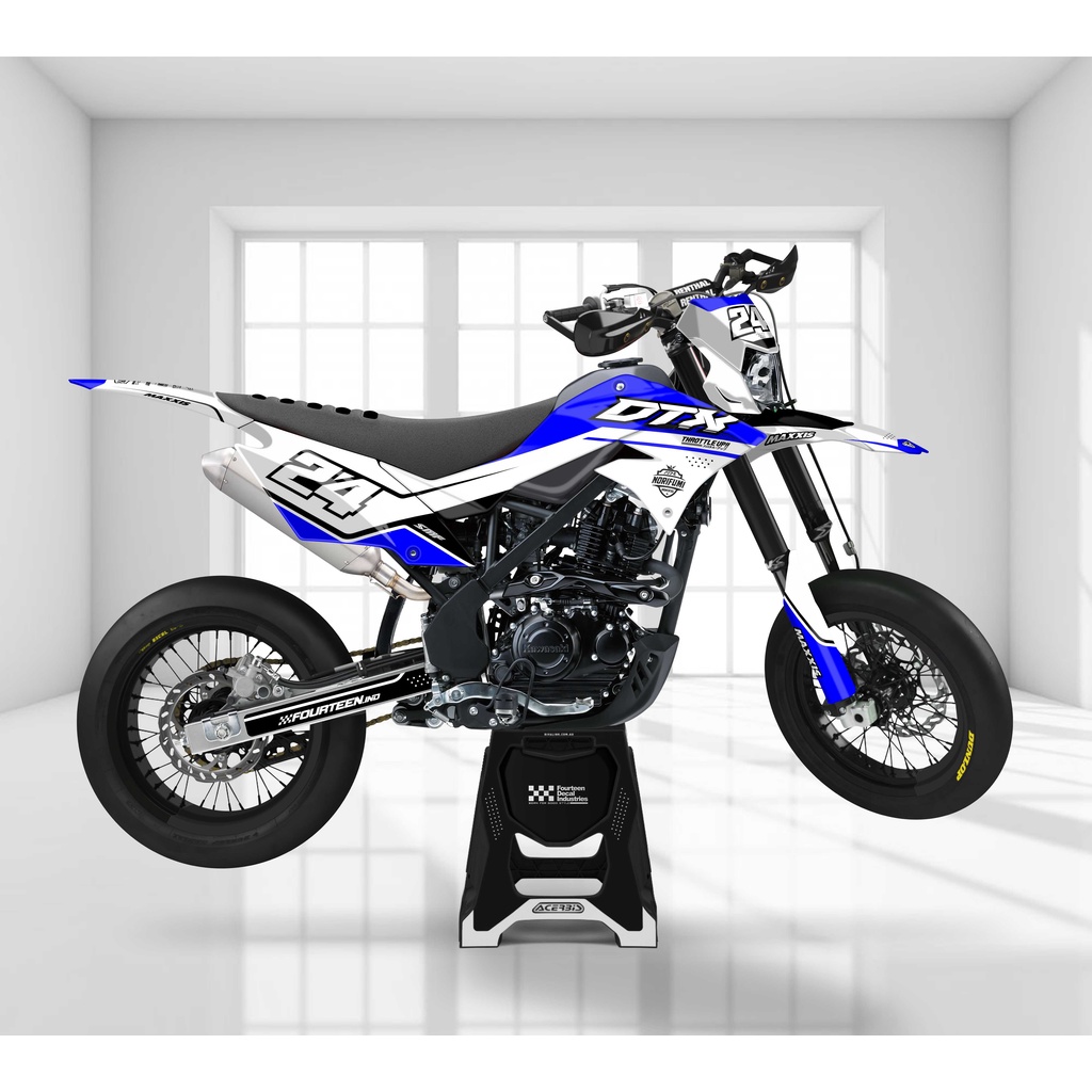 DECAL DTRACKER 150 - stiker dekal motor dtracker full body DTX  43