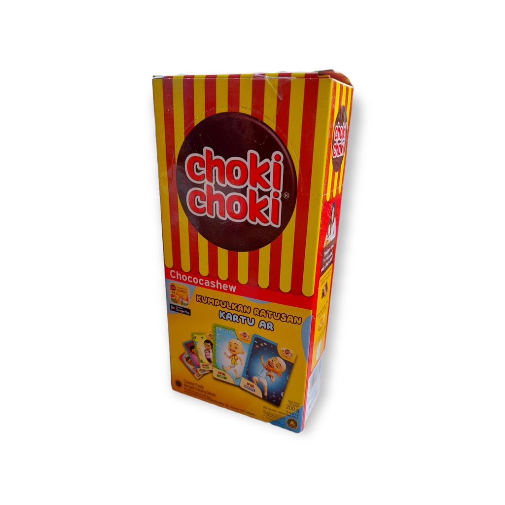 

Choki Choki Chococashew Coklat Pasta dengan kacang mede isi 20 Stik