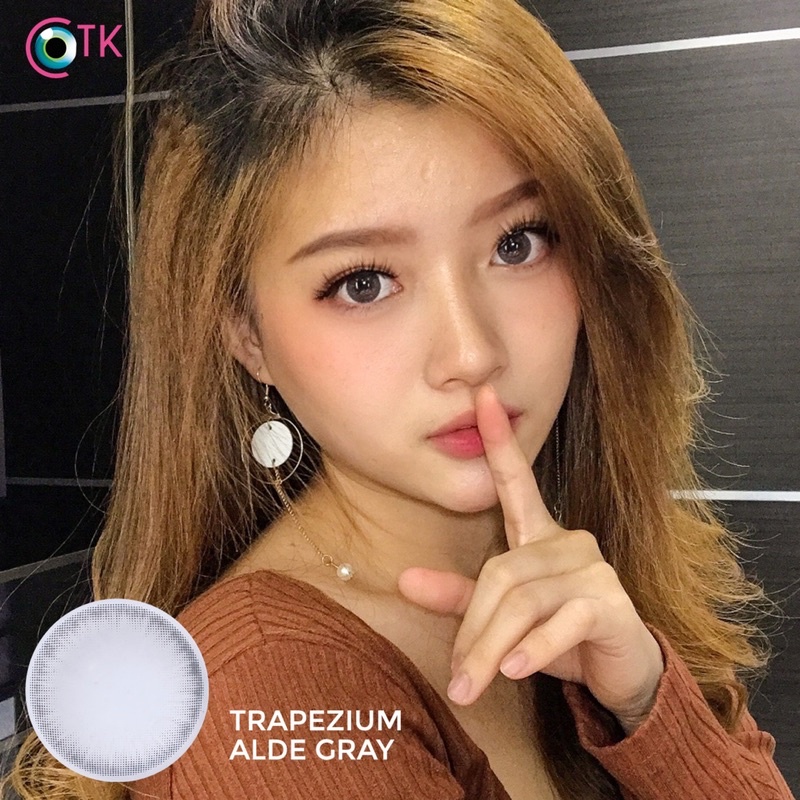 Softlens Trapezium by CTK MINUS 0.50 S/D 6.00 | FREE LENSCASE