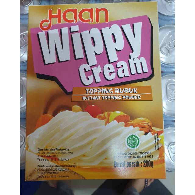 

Haan Wippy cream 200gr