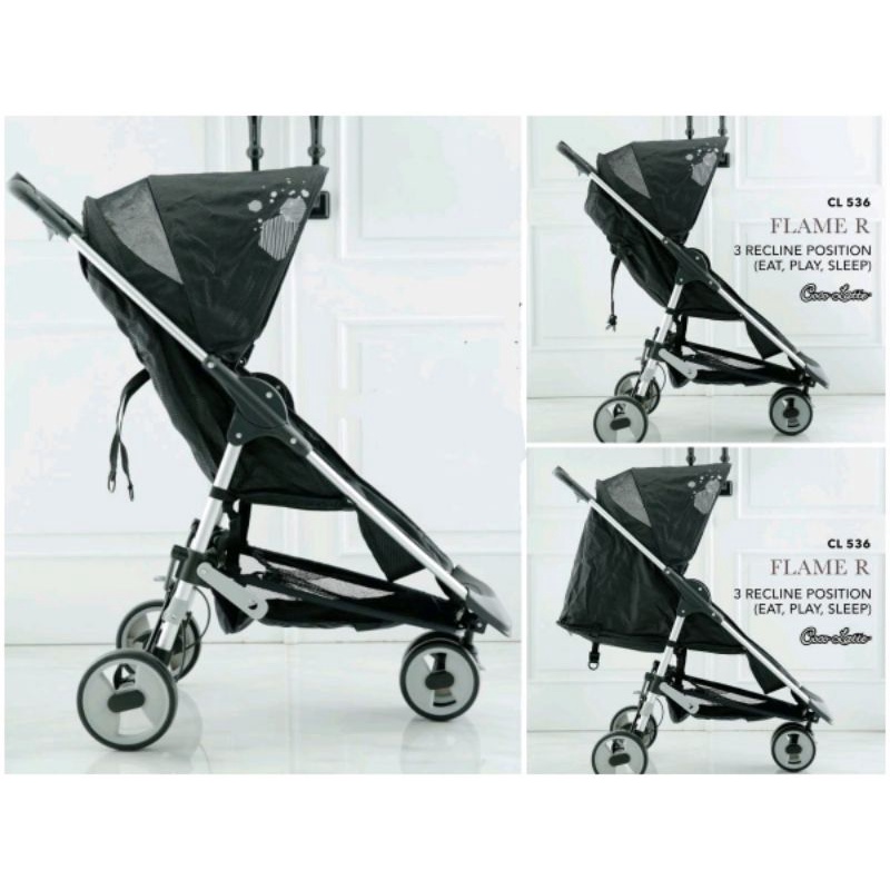 Cocolatte stroller carrier set Flame R CL536 kereta dorong travel