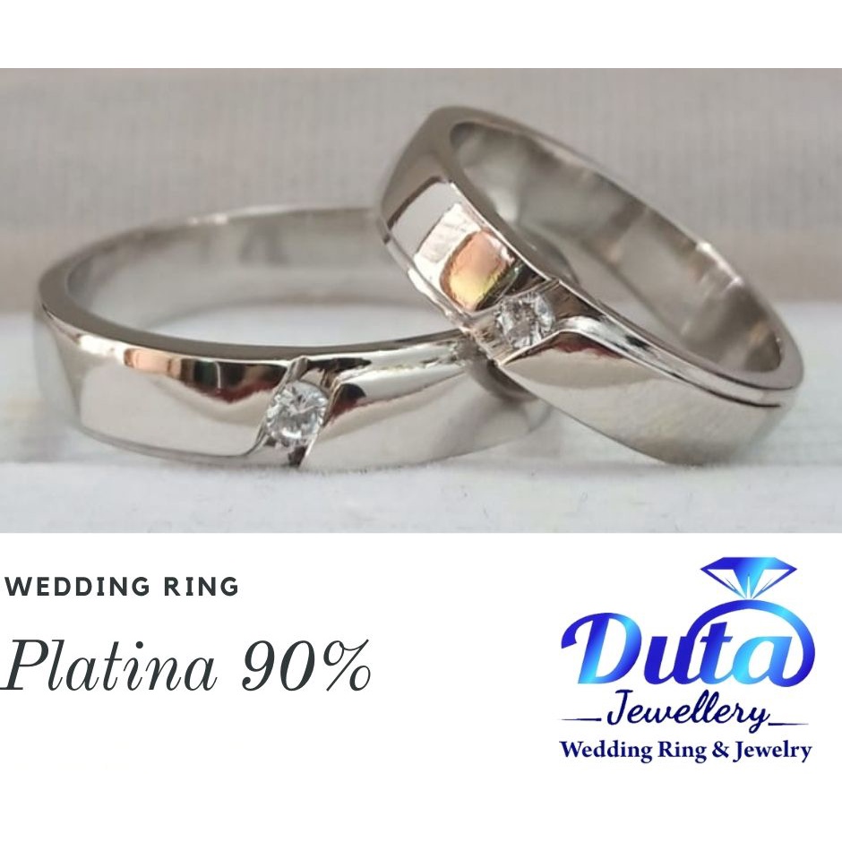 Cincin Kawin Cincin Nikah Cincin Tunangan Cincin Couple Cincin Platinum Asli Bersurat