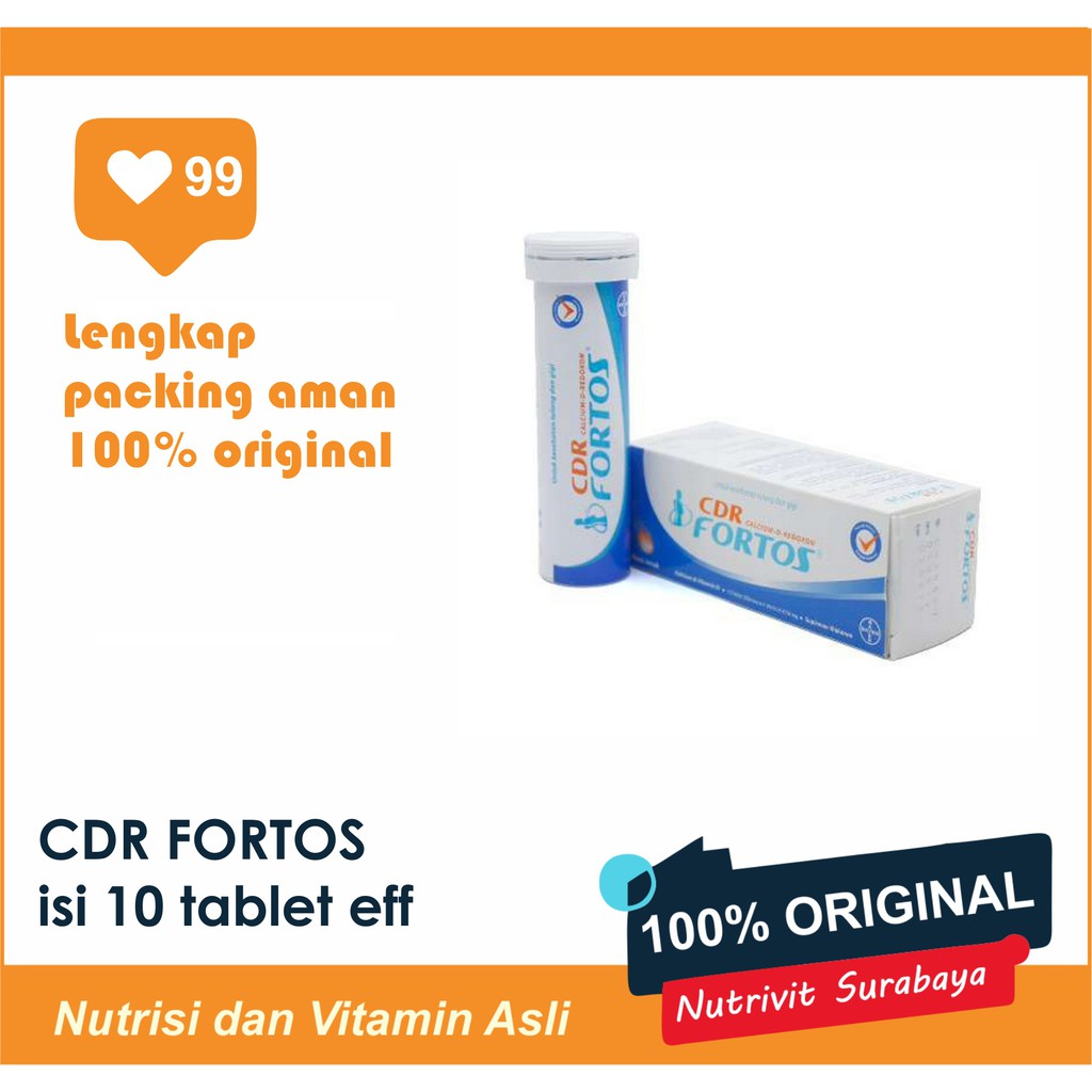 CDR EFF ORANGE TAB ISI 10 TAB / 15 TAB