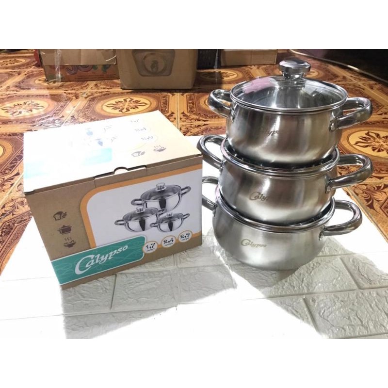 Panci Labu Calypso 3 susun