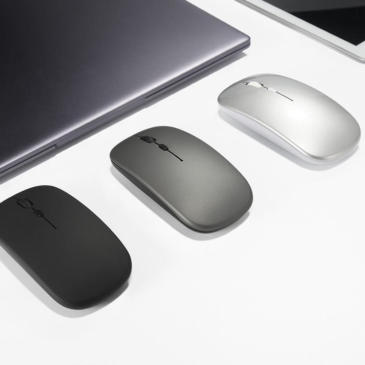 Baru Bermanfaat GROTIC Mouse Wireless X1 Silent Rechargeable 2.4Ghz 1600DPI dengan Receiver USB untuk  PC Laptop