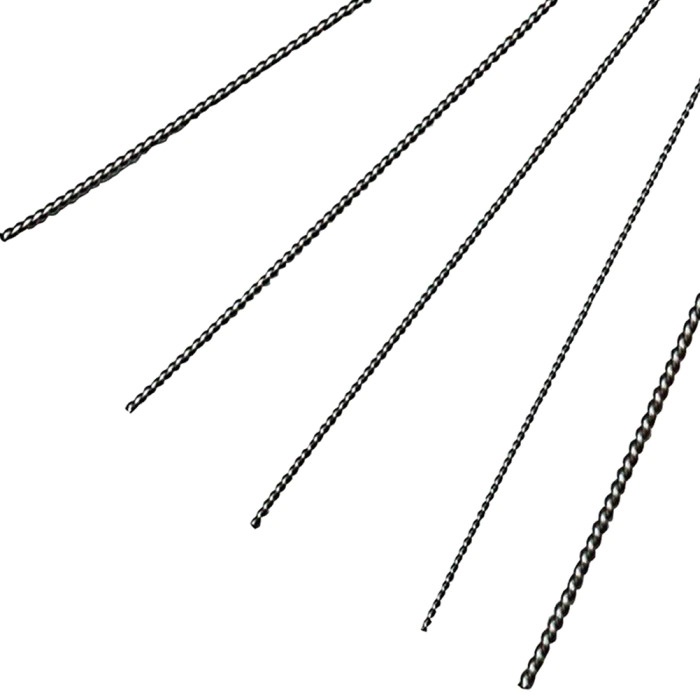 Set Sikat Pembersih Airbrush Nozzle Cleaning Needle Kit Set - S8 - Black