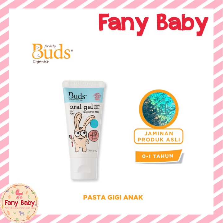 BUDS BABY ORAL GEL FOR BABY TEETH &amp; GUMS [ 0-1 YEAR ]