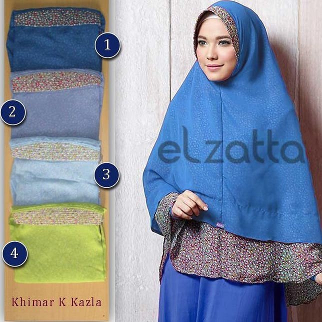 KHIMAR K KAZLA by ELZATTA HIJAB