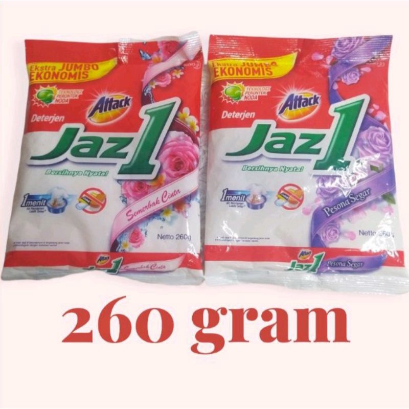 Attack Jaz1 Detergen Bubuk 260 gr