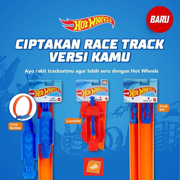 Jual Hot Wheels LOOP BUILDER / LAUNCHER 