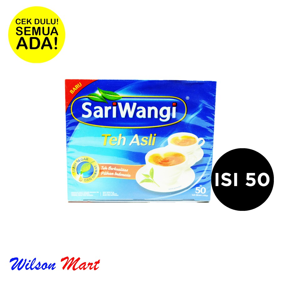 

SARI WANGI TEH ASLI ISI 50 BAG