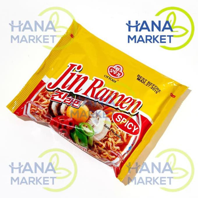 

Jual Ottogi Mi Instan Rasa Spicy 120G / Jin Ramen Spicy