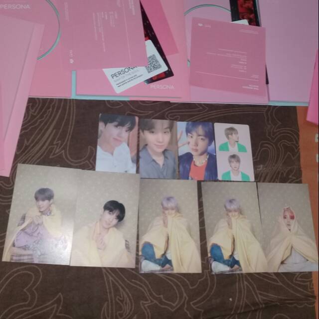 BTS Persona Photocard Postcard Official