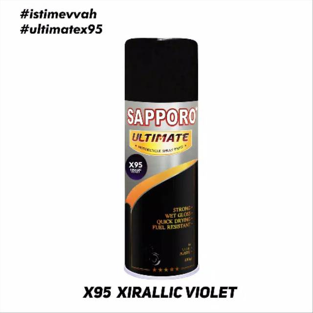 SAPPORO ULTIMATE X95 XIRALLIC VIOLET