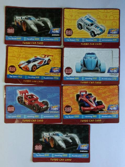 hot wheels card