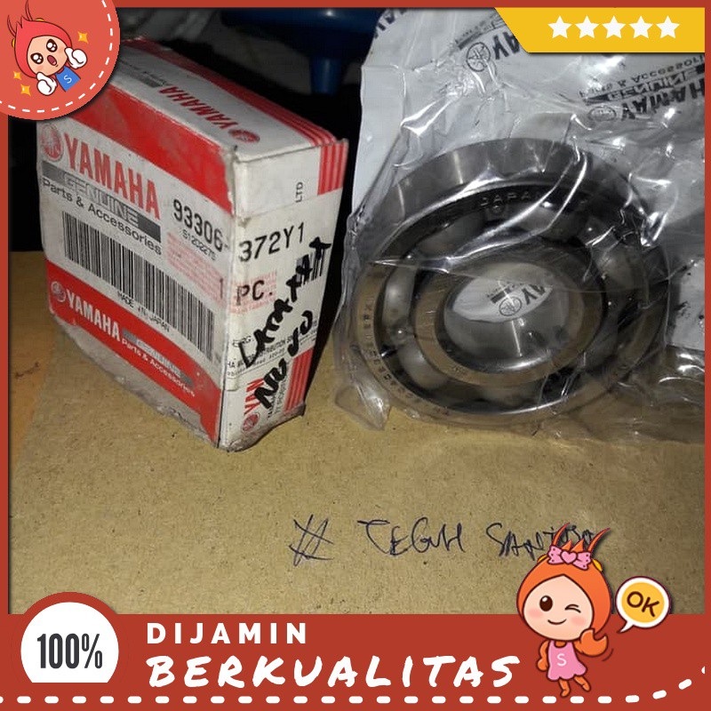 Bearing / Klaher Kruk As Yamaha Mio , Mio Soul , Nouvo Kode Parts 93306-372Y1 Sparepart Motor Murah