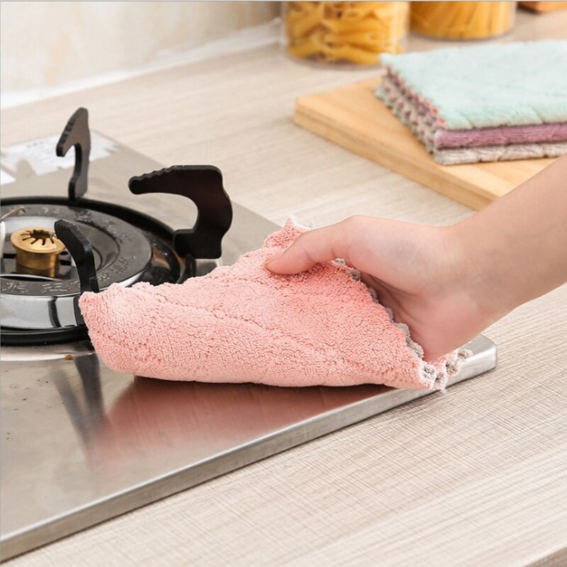 Kain Lap Tangan Handuk Magic Praktis Handuk Mini Microfiber Cuci piring Towel Travel