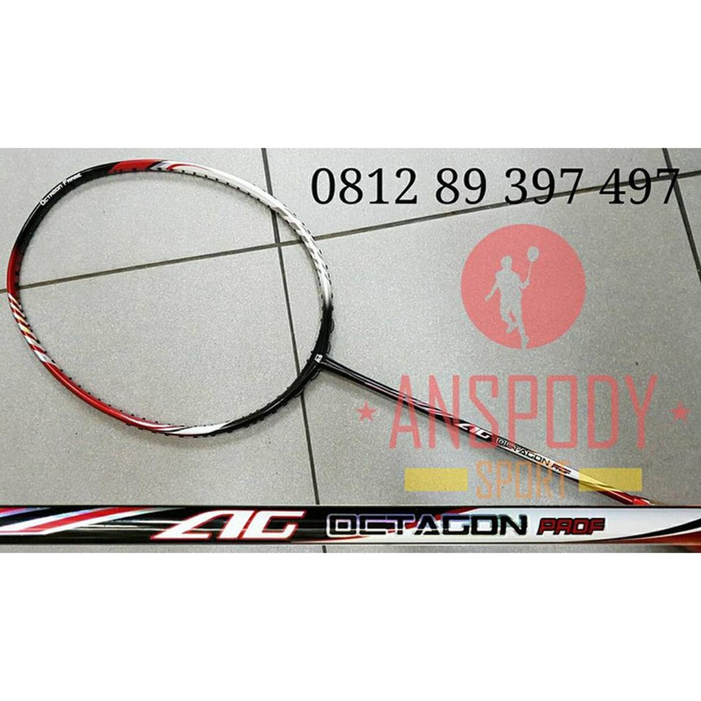 mantul habis badminton RAKET RS AG OCTAGON PROF