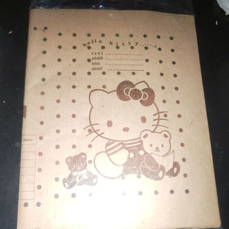 

Sampul buku coklat sampul buku kertas sampul kraft Coklat isi 12 lembar