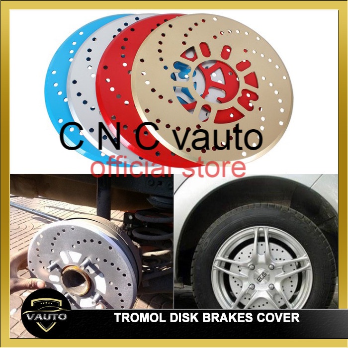 premium fake brake / cover tromol mobil / cover rem tromol - Merah import