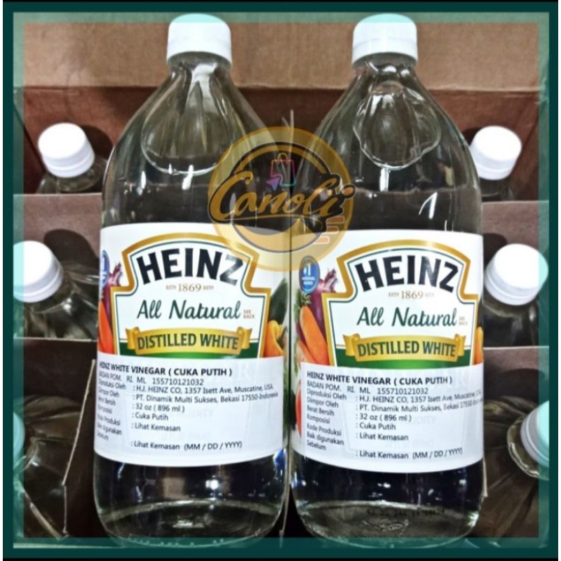 

Heinz White Vinegar 896ml/Cuka putih Heinz