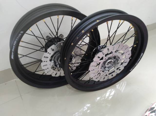 pelak velg motor crf 150l supermoto ring 17 250x350-17 / otomotif / crf150 / super moto