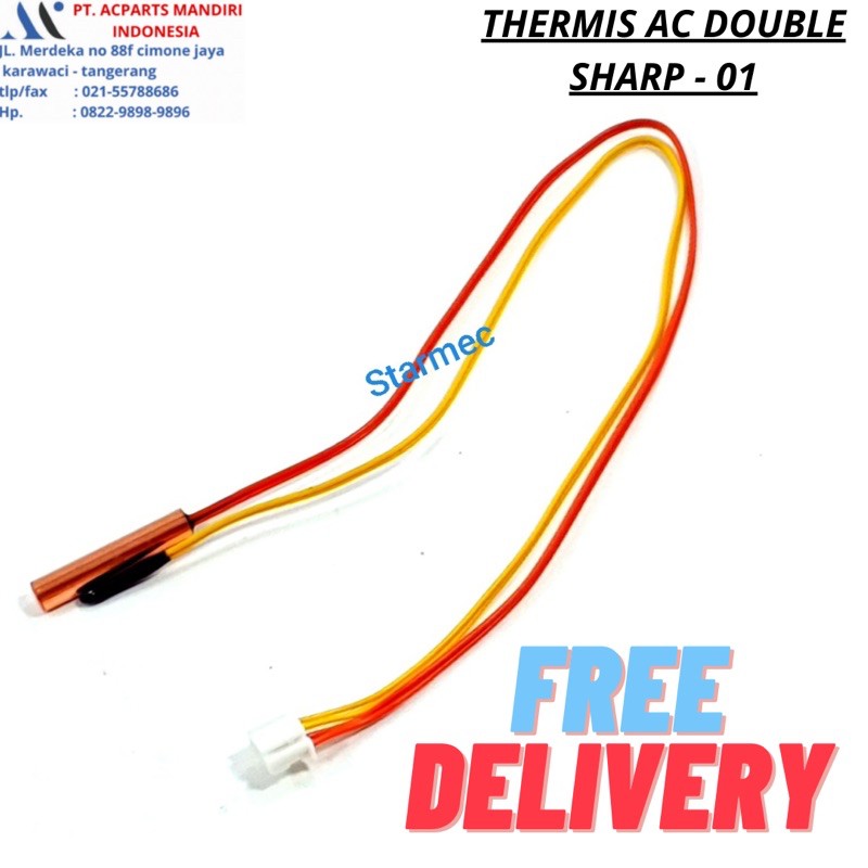 thermis double indoor ac sharp - 01 / thermistor double indoor ac sharp - 01