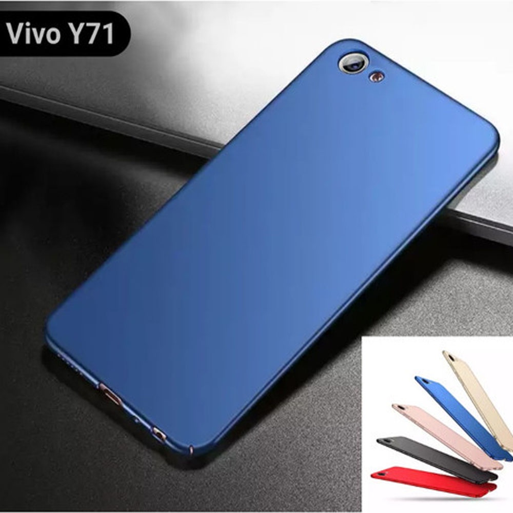 Case Matte Baby Skin Vivo V15 Hardcase Baby Soft Skin Casing Anti Fingerprint Hybrid Back Cover Unik