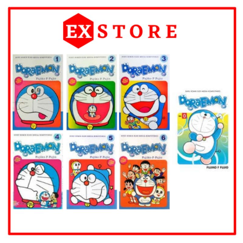 Komik Doraemon 0-10 (Terbit Ulang)