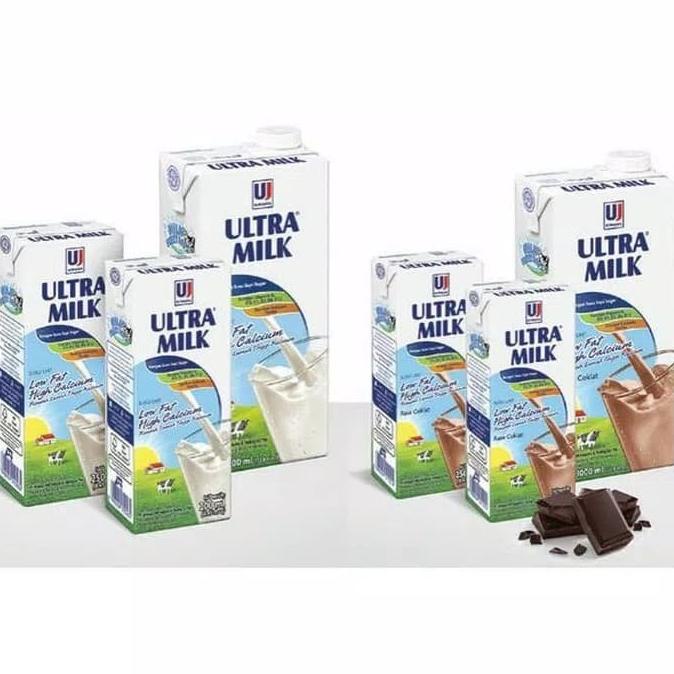 

BISA BAYAR DITEMPAT Ultra Milk Low Fat All Variant 250ml - Cokelat