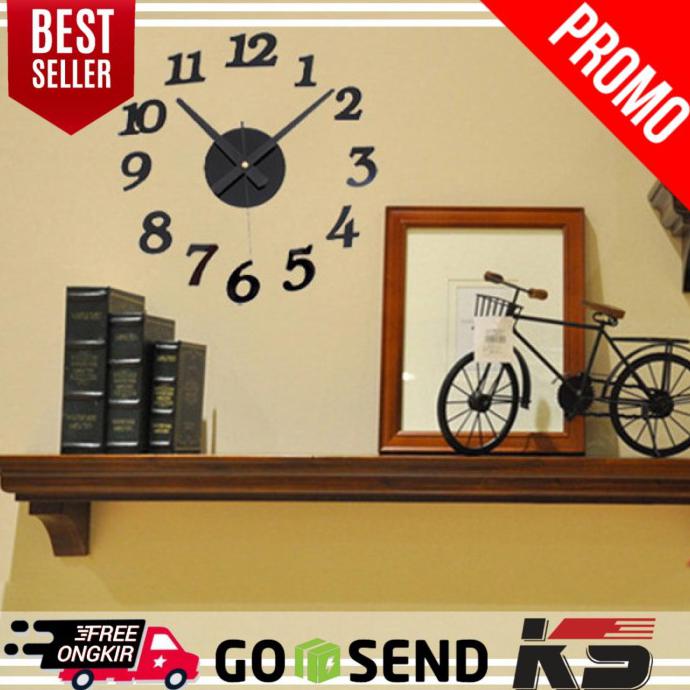 Jam Dinding Besar Jam Dinding Jumbo 80-130Cm 30-50 Cm