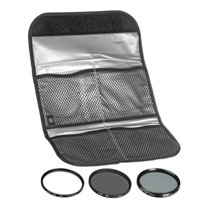 Hoya Digital Filter Kit Mark II (UV (C) HMC + CPL (PHL) + ND8 + (CASE + FILTER GUIDEBOOK) 58mm