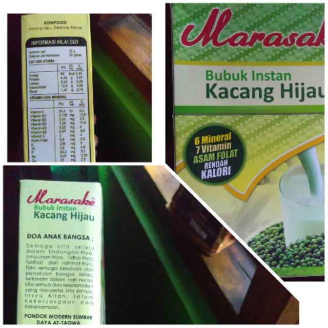 

MARASAKE Sari Kacang Hijau