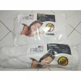 PAKET 1 BANTAL + 1 GULING HOTEL MERK PILLOW 1 KG ISI 2 ...