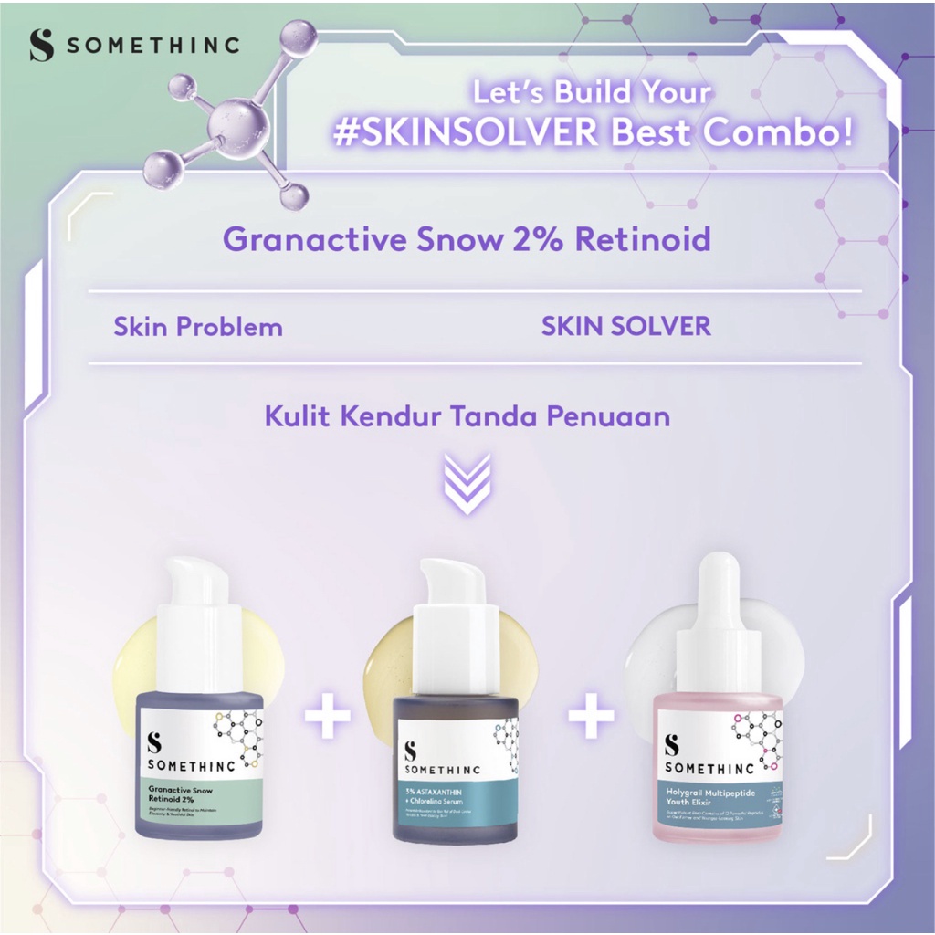 SOMETHINC Granactive Snow Retinoid 2% - Serum Retinol Untuk Pemula &amp; Kulit Sensitif