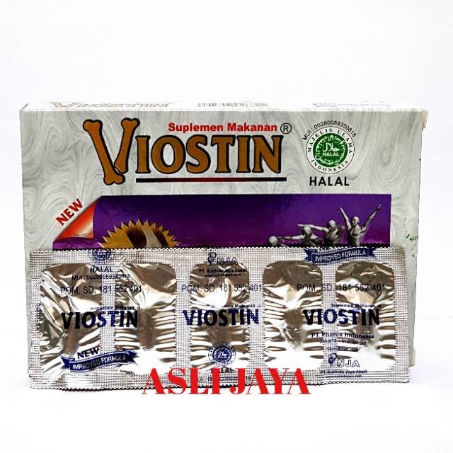 Viostin New ( Halal) - Eceran 1 Strip