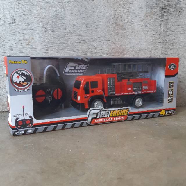 RC Car Truck Pemadam Kebakaran - Mobil Truk Fire Remote Control Rescue