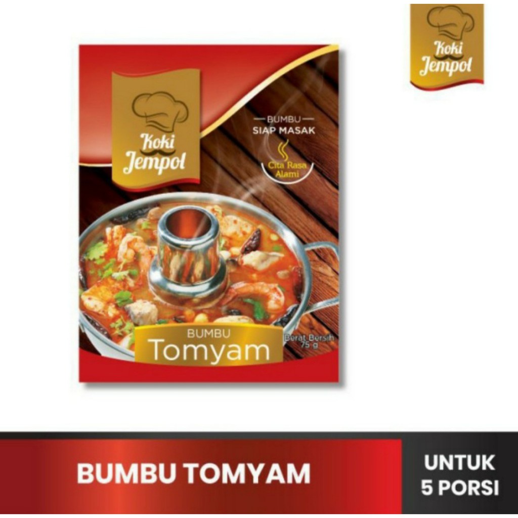 Bumbu Tomyam Koki Jempol | Bumbu Tom Yum 75gr