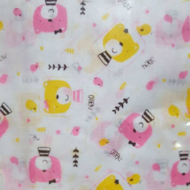 GURITA Ikat Bayi NB 6pc Putih Motif Mahkota Halus