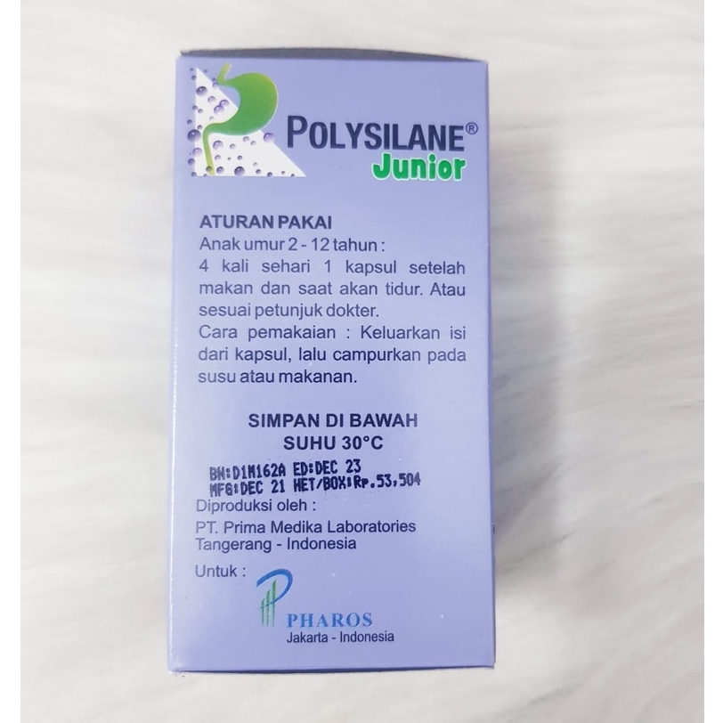 POLYSILANE JUNIOR GRANULE 60 KAPSUL