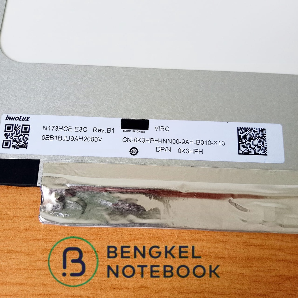 LCD 17.3 Slim 30pin No Kuping FHD B173HAN04.3 B173HAN04.2 NV173FHM-N4C NV173FHM-N46 N173HCE-E3A