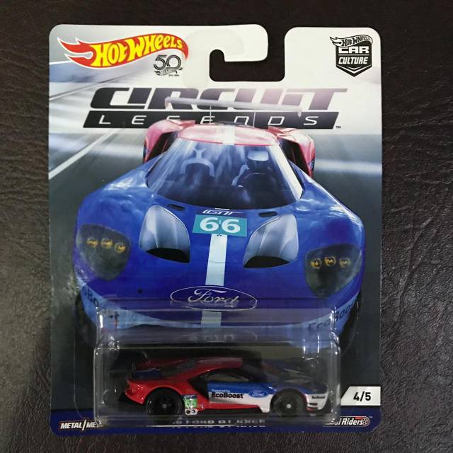 Diecast Hot Wheels 16 FORD GT RACE Circuit Legends HW Hotwheels Car Culture Mobil Mainan Anak