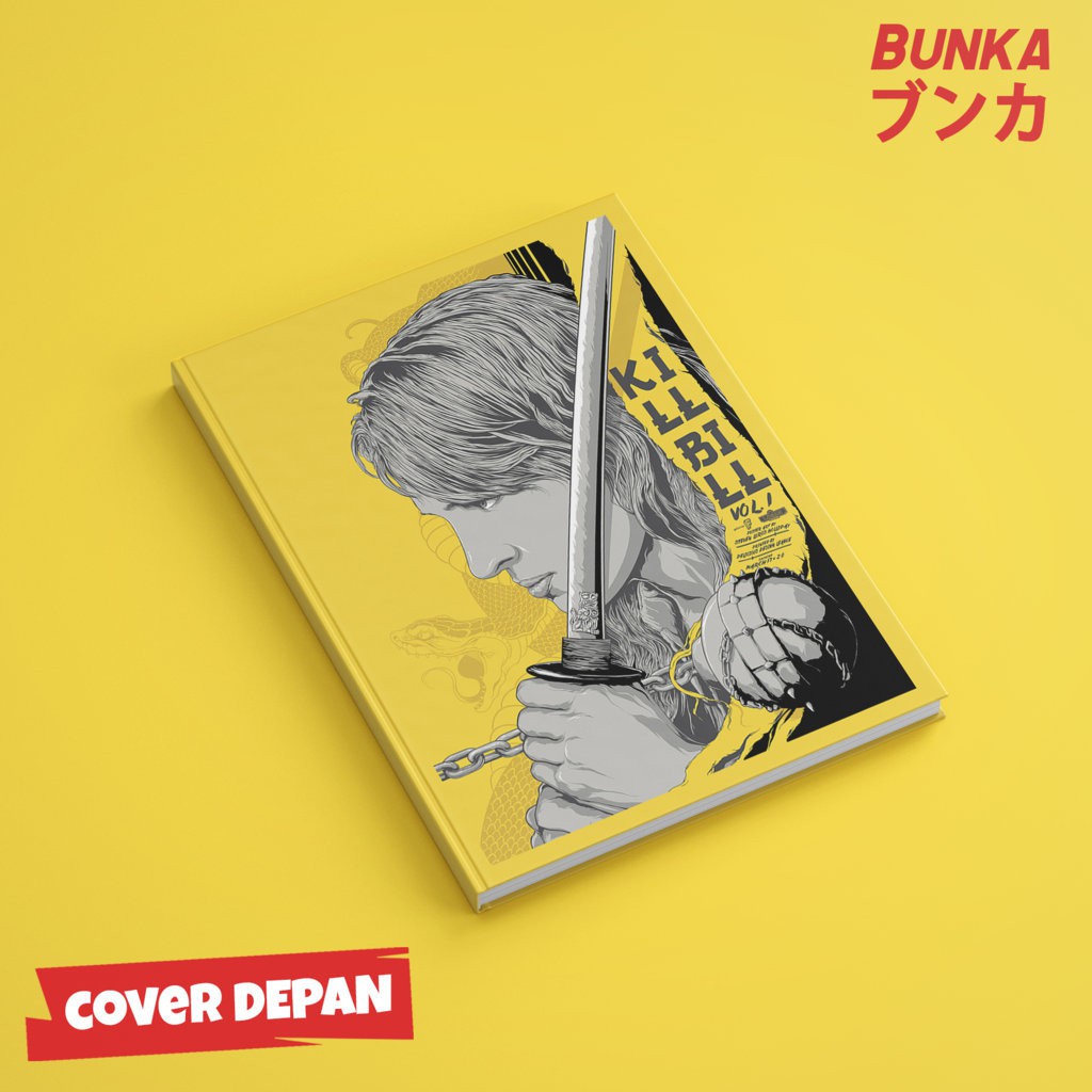 

Notebook Kill Bill Hardcover A5 Buku Tulis Catatan Note Agenda Planner Jurnal