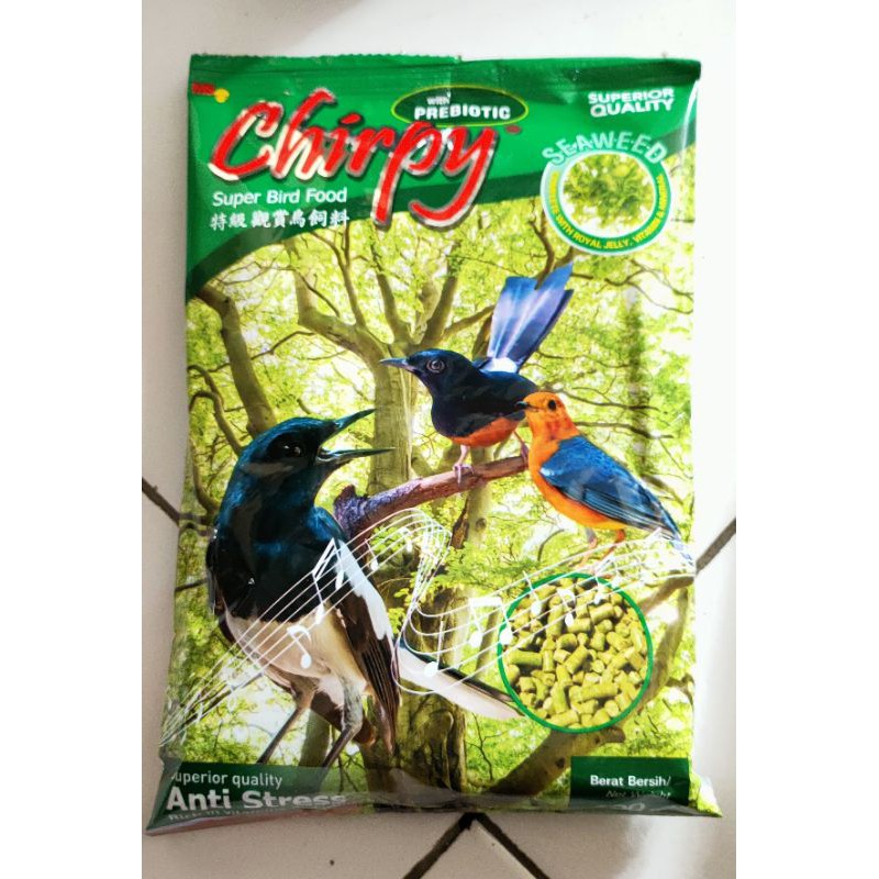 Voer Chirpy PAKAN BURUNG 400gram