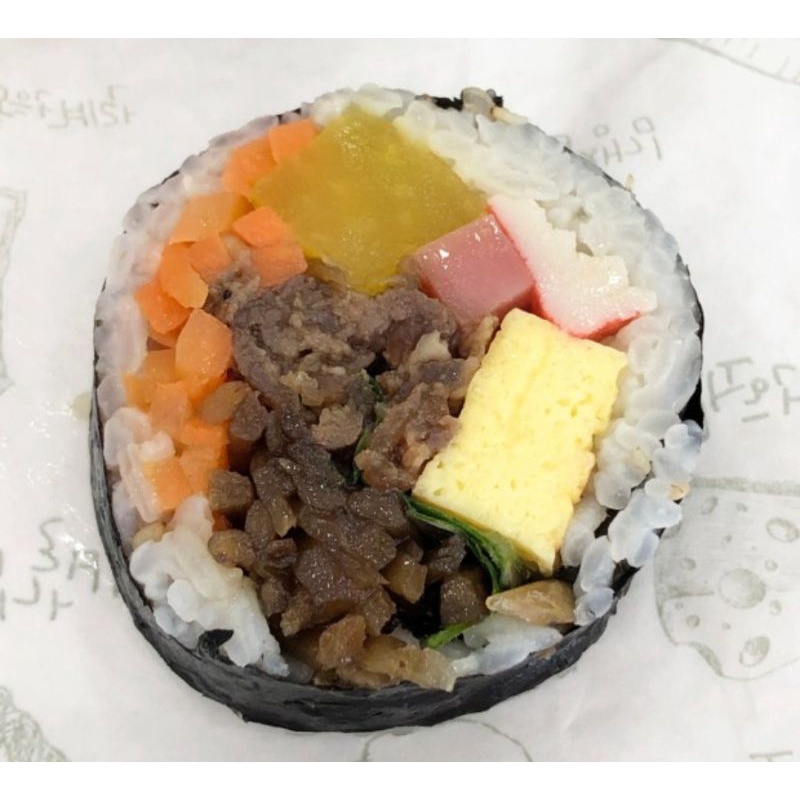 

St.James Cafe] Kimbab bulgogi sapi original/pedas Halal