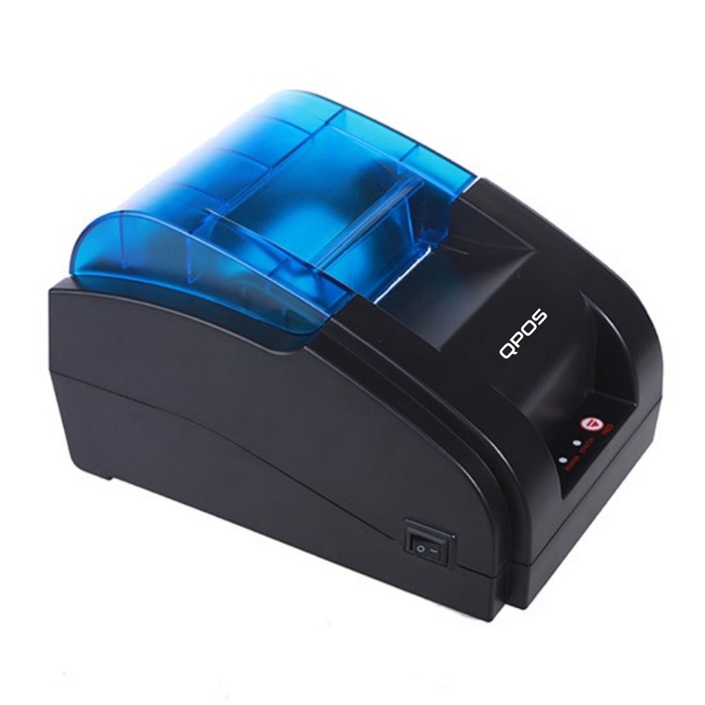 [PROMO 17] Printer Thermal Kasir Cetak Struk Belanja QPOS 58mm EP58UB - USB BLUETOOTH KlikVape