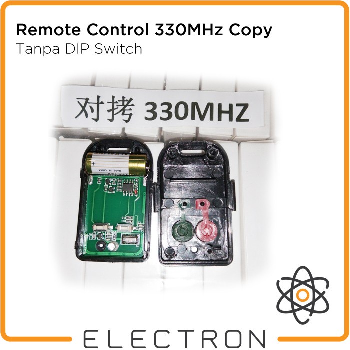 Remote Control 330MHz Copy Gerbang Pagar Otomatis Gate Clone SMC5326 Remot Kontrol Pintu